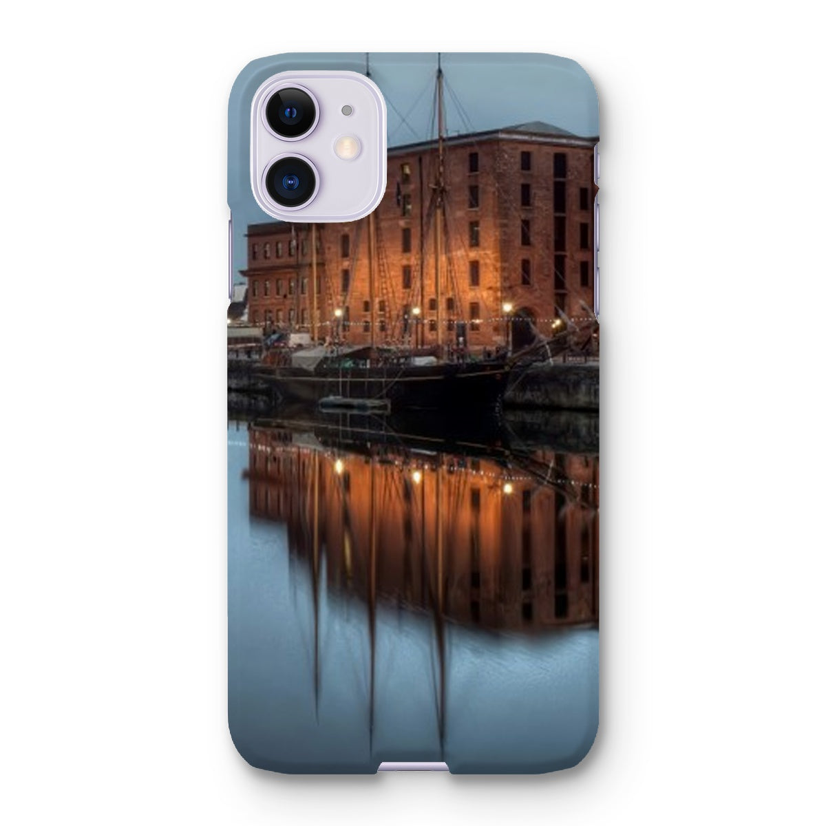 Dusk at Merseyside Maritime Museum Snap Phone Case