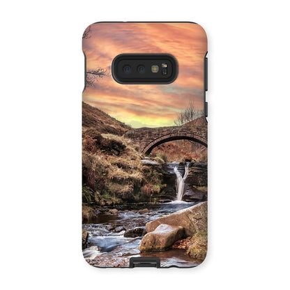 Three Shires Head Waterfall & Packhorse Bridge Tough Phone Case