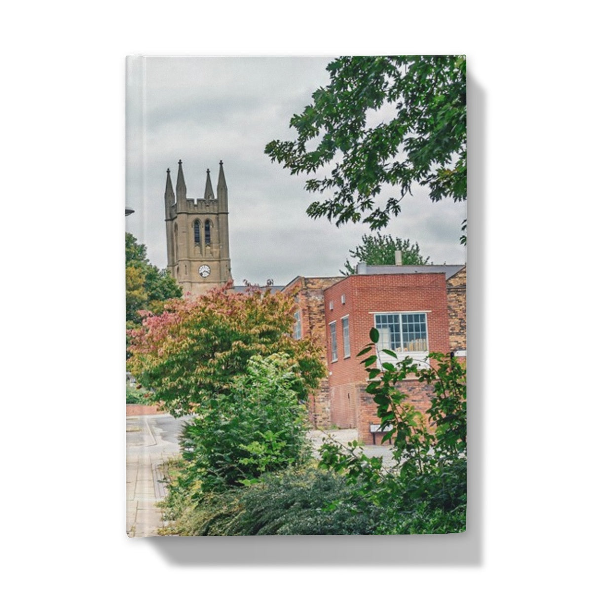 St James' Church from Webberley Lane, Longton Hardback Journal