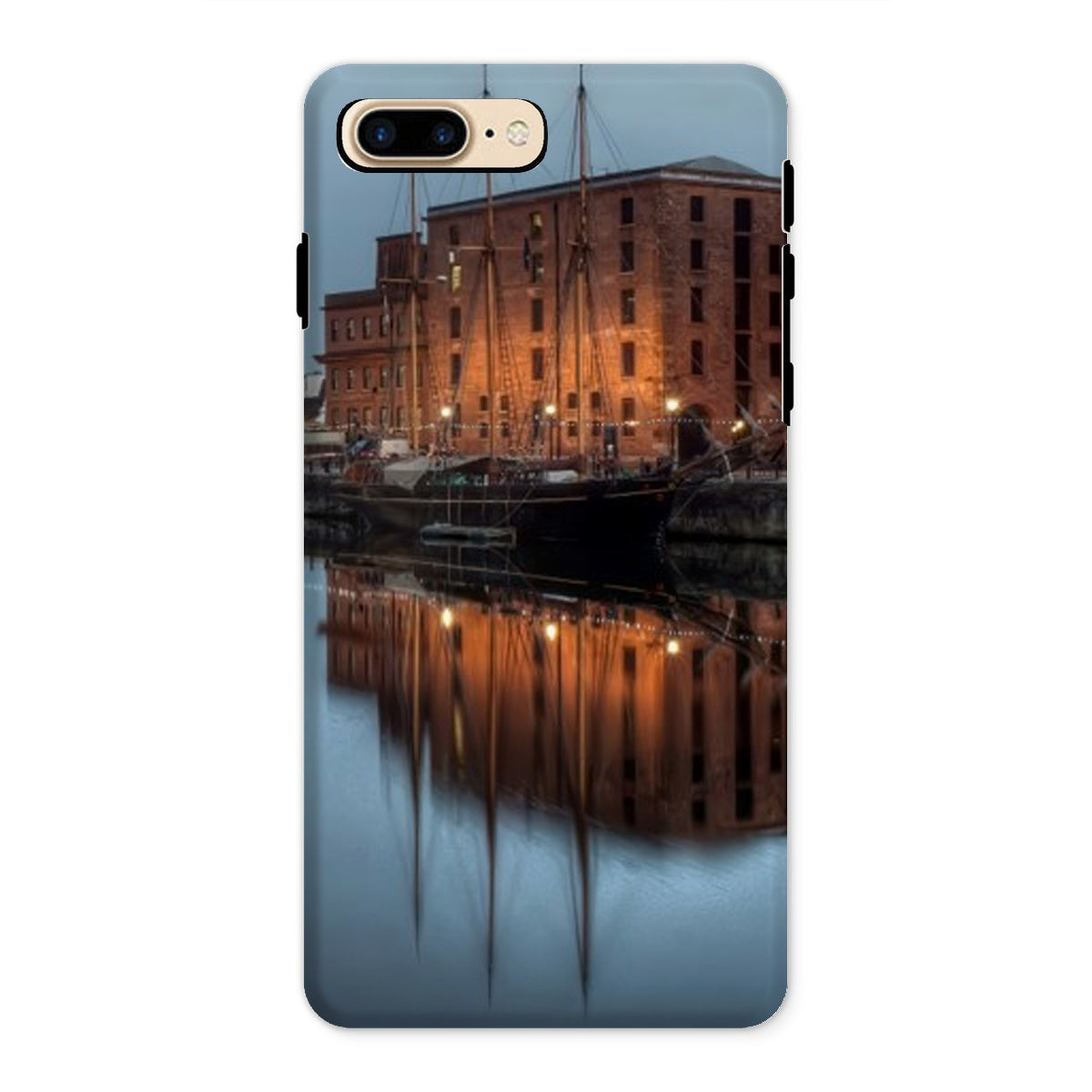 Dusk at Merseyside Maritime Museum Tough Phone Case