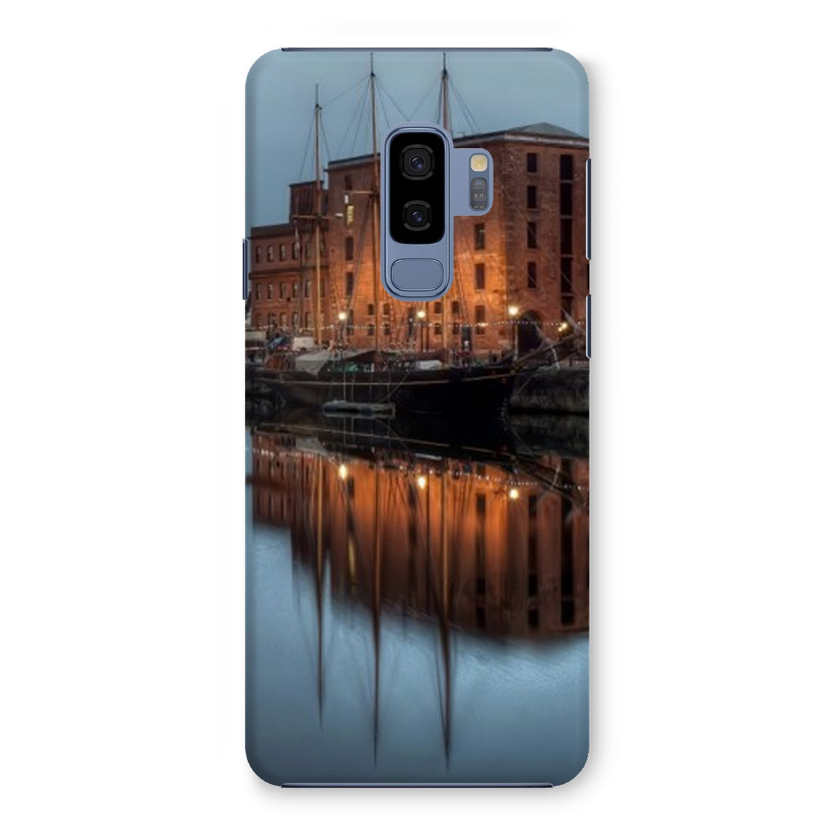 Dusk at Merseyside Maritime Museum Snap Phone Case
