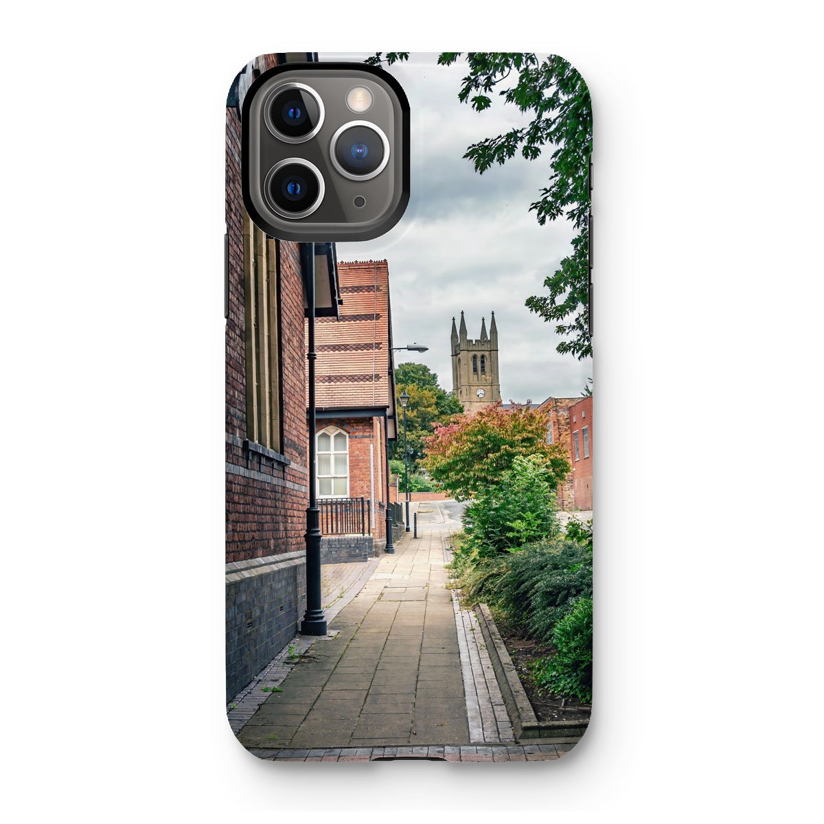 St James' Church from Webberley Lane, Longton Tough Phone Case