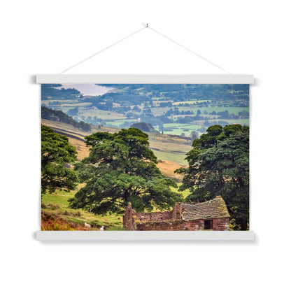 Overlooking Tittesworth Reservoir Fine Art Print with Hanger