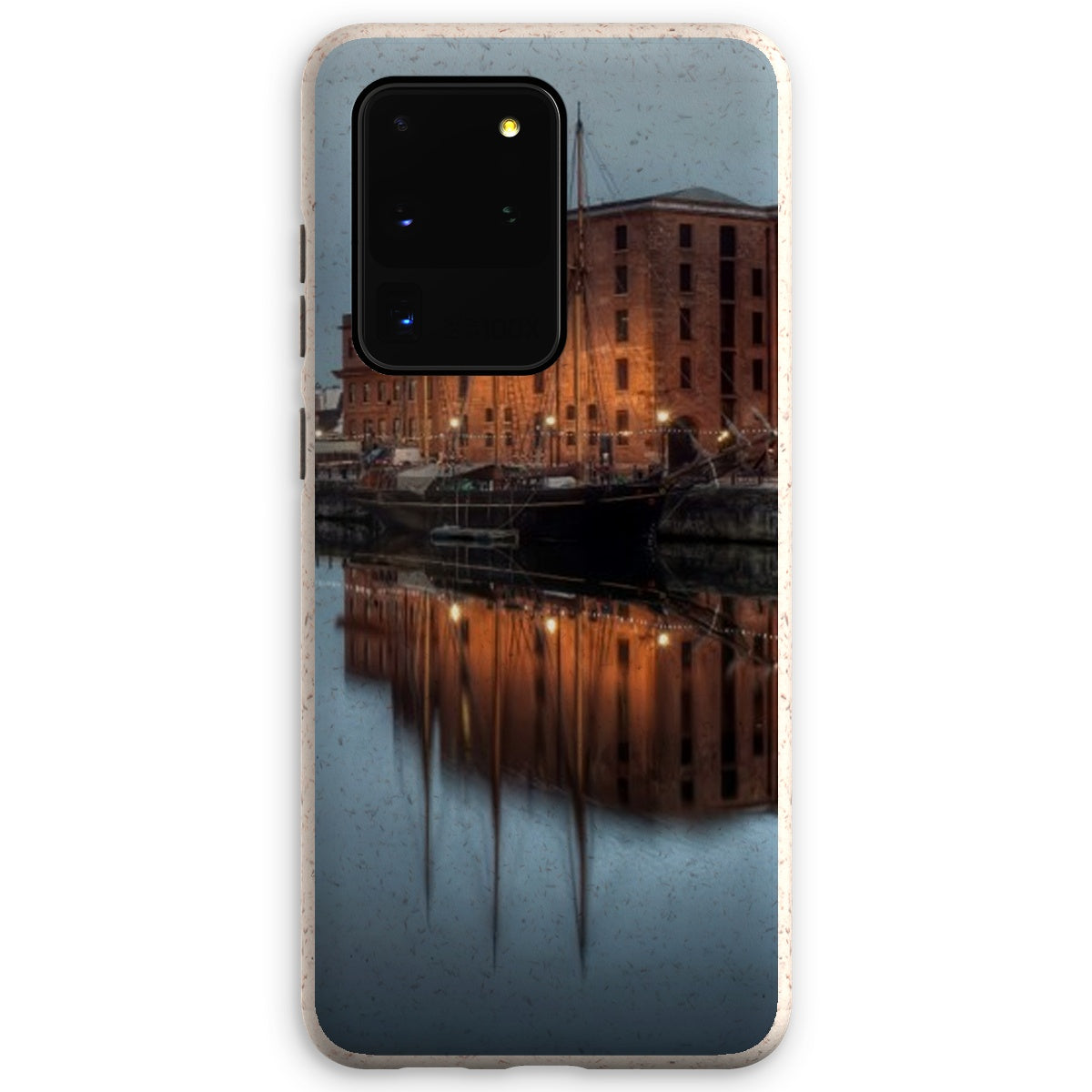 Dusk at Merseyside Maritime Museum Eco Phone Case