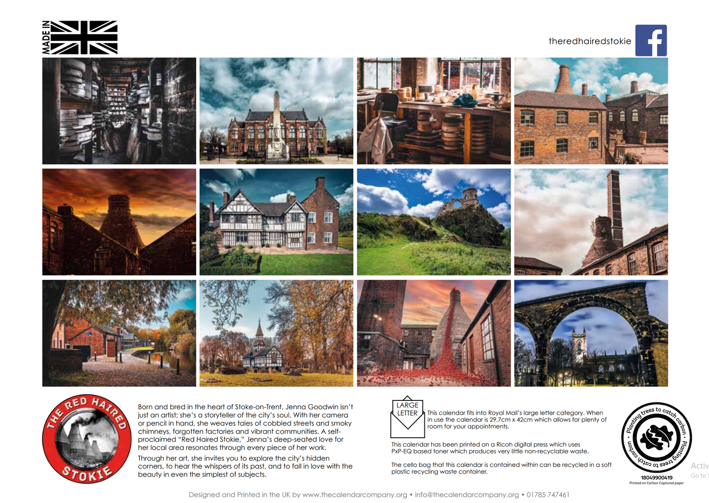 2025 Stoke-on-Trent Calendar – Pre-Order