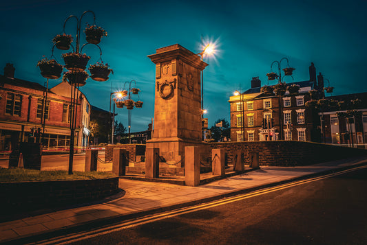 Remembrance at Dusk, Burslem War Memorial