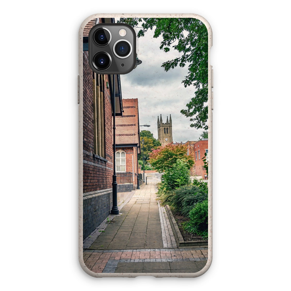 St James' Church from Webberley Lane, Longton Eco Phone Case