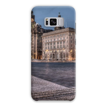 The Liver Buildings: A Liverpool Icon at Twilight Snap Phone Case