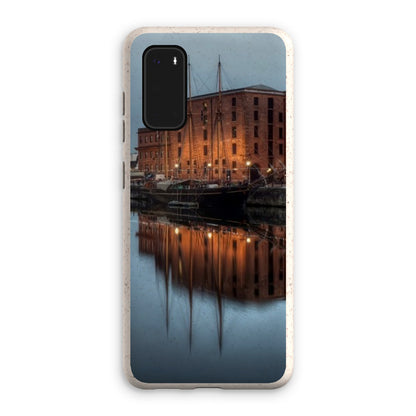 Dusk at Merseyside Maritime Museum Eco Phone Case