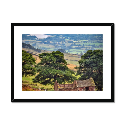 Overlooking Tittesworth Reservoir Framed & Mounted Print