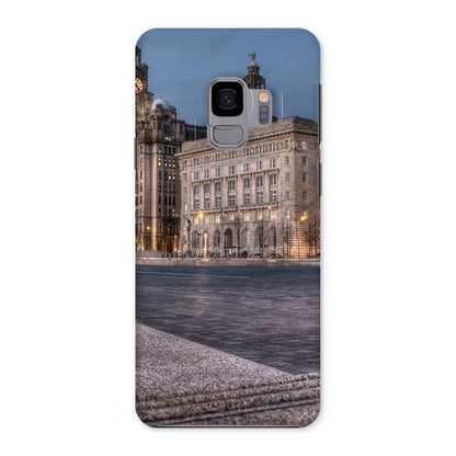 The Liver Buildings: A Liverpool Icon at Twilight Snap Phone Case