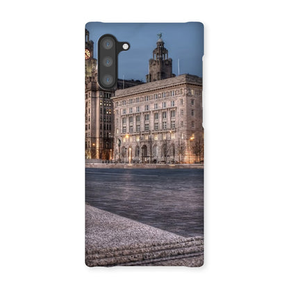 The Liver Buildings: A Liverpool Icon at Twilight Snap Phone Case