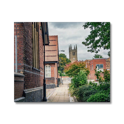 St James' Church from Webberley Lane, Longton Canvas