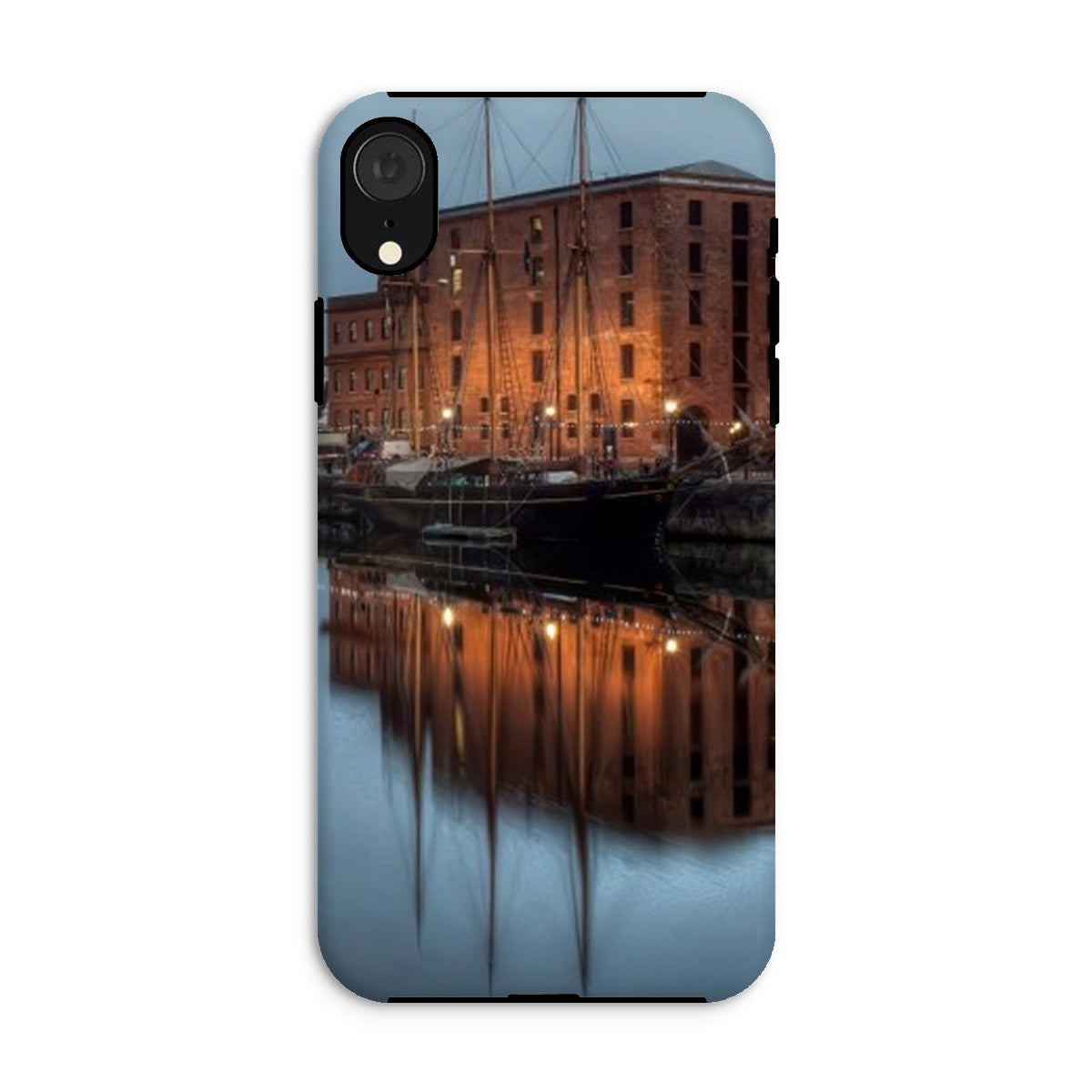 Dusk at Merseyside Maritime Museum Tough Phone Case