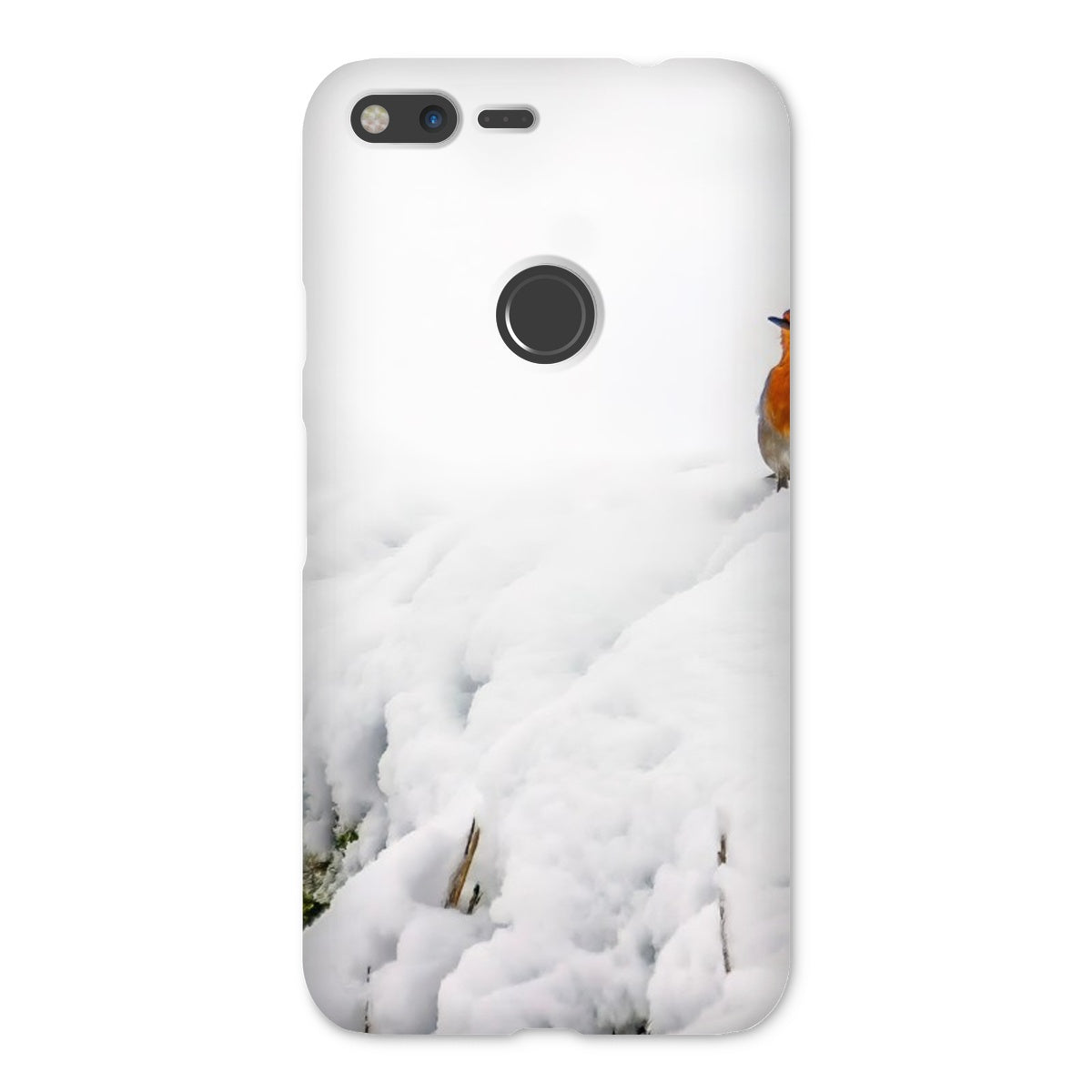 Robin in Winter Snap Phone Case