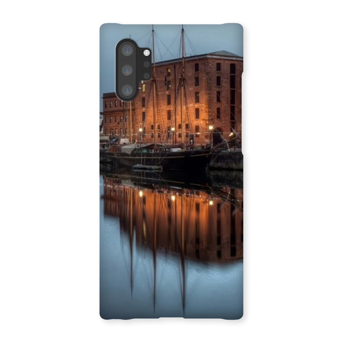 Dusk at Merseyside Maritime Museum Snap Phone Case