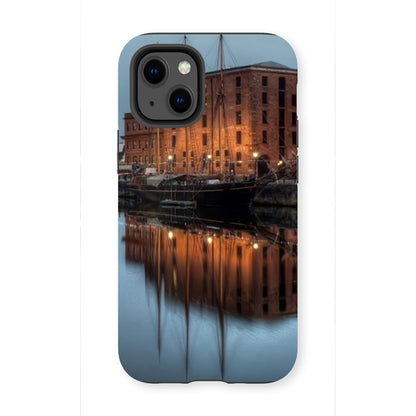 Dusk at Merseyside Maritime Museum Tough Phone Case