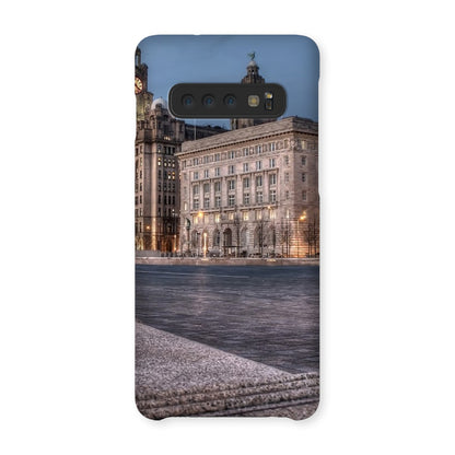 The Liver Buildings: A Liverpool Icon at Twilight Snap Phone Case