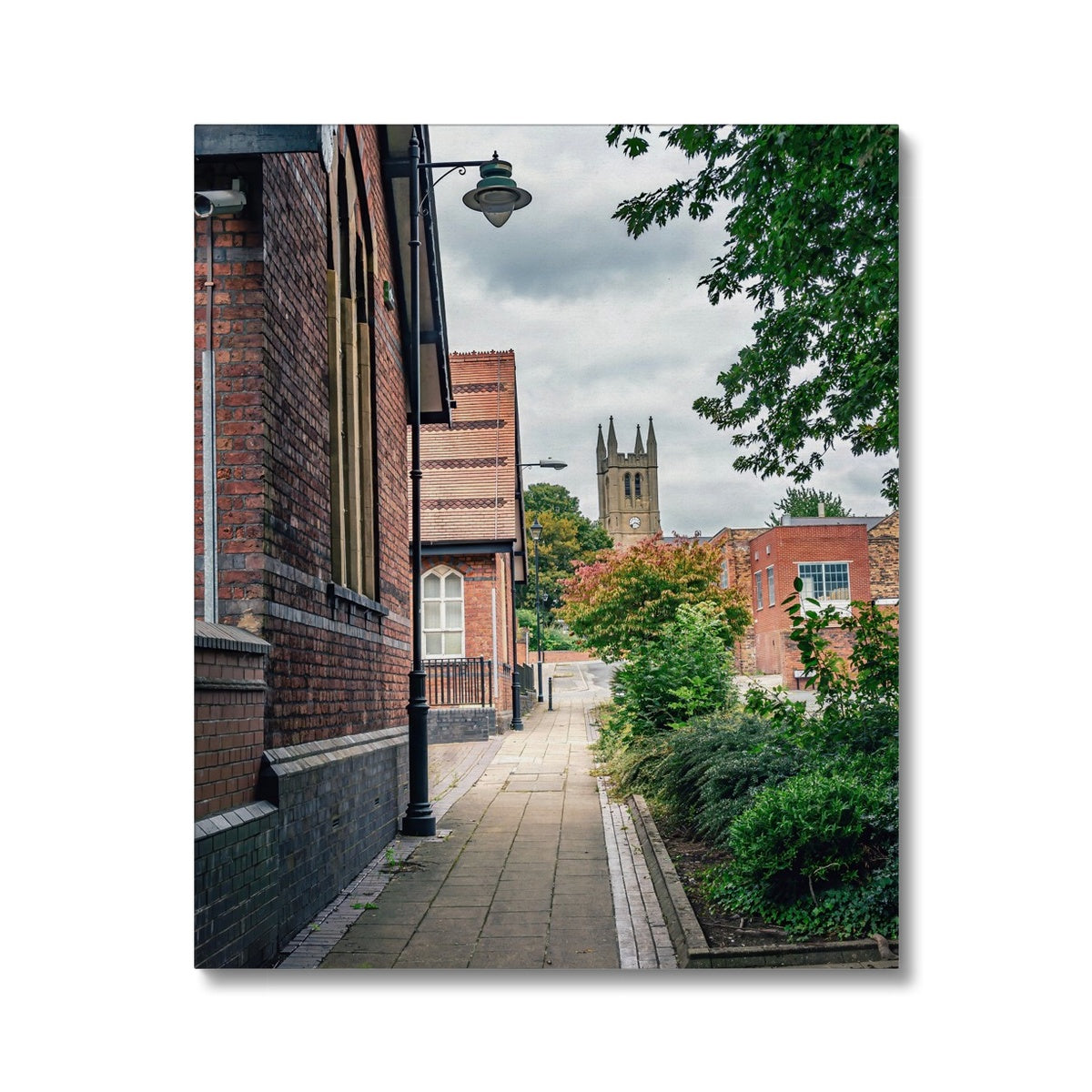 St James' Church from Webberley Lane, Longton Canvas