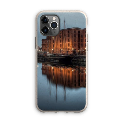 Dusk at Merseyside Maritime Museum Eco Phone Case