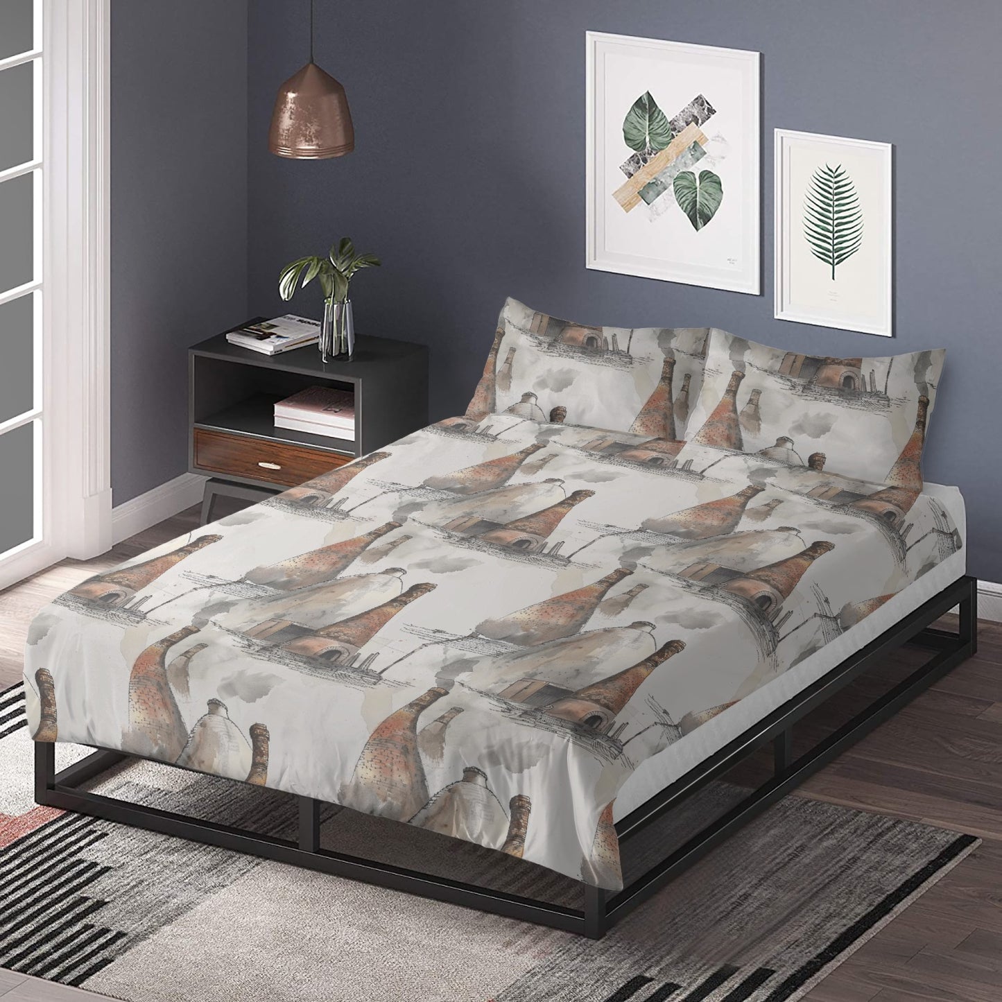 Inspired by Bottle Ovens Bedding Set