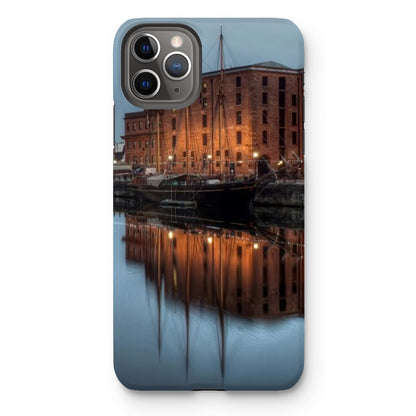 Dusk at Merseyside Maritime Museum Tough Phone Case