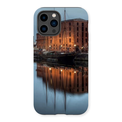 Dusk at Merseyside Maritime Museum Tough Phone Case