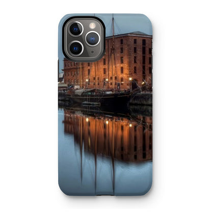 Dusk at Merseyside Maritime Museum Tough Phone Case