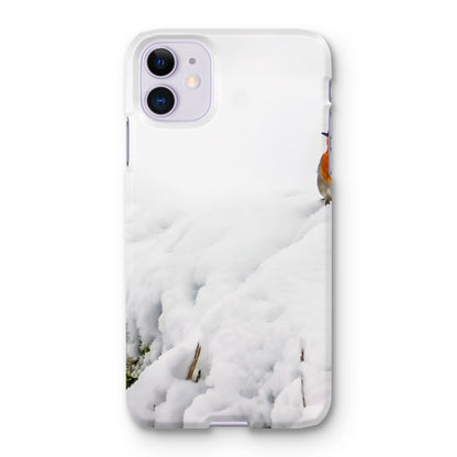 Robin in Winter Snap Phone Case