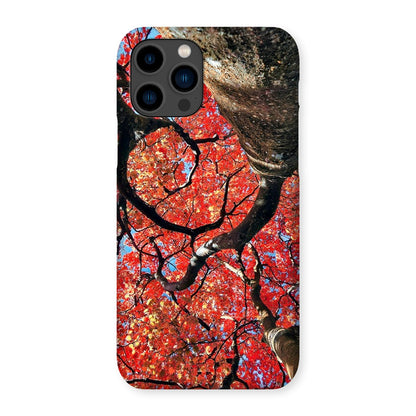 Autumn Blaze: Japanese Maple in Full Glory Snap Phone Case