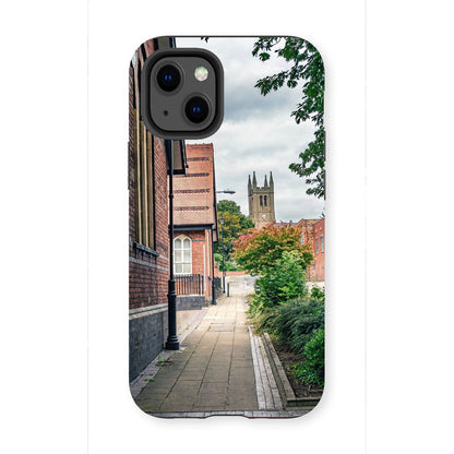 St James' Church from Webberley Lane, Longton Tough Phone Case