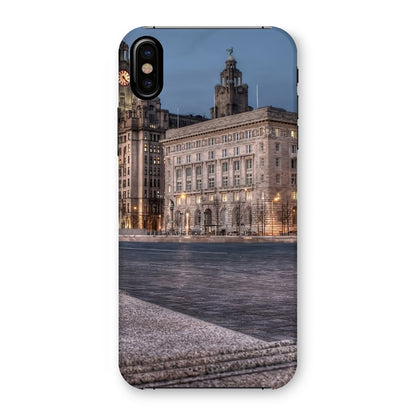 The Liver Buildings: A Liverpool Icon at Twilight Snap Phone Case