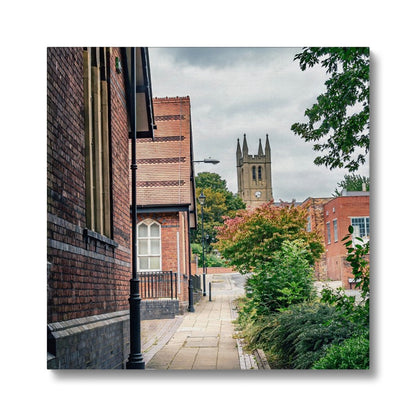 St James' Church from Webberley Lane, Longton Eco Canvas