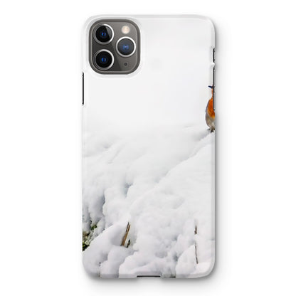 Robin in Winter Snap Phone Case