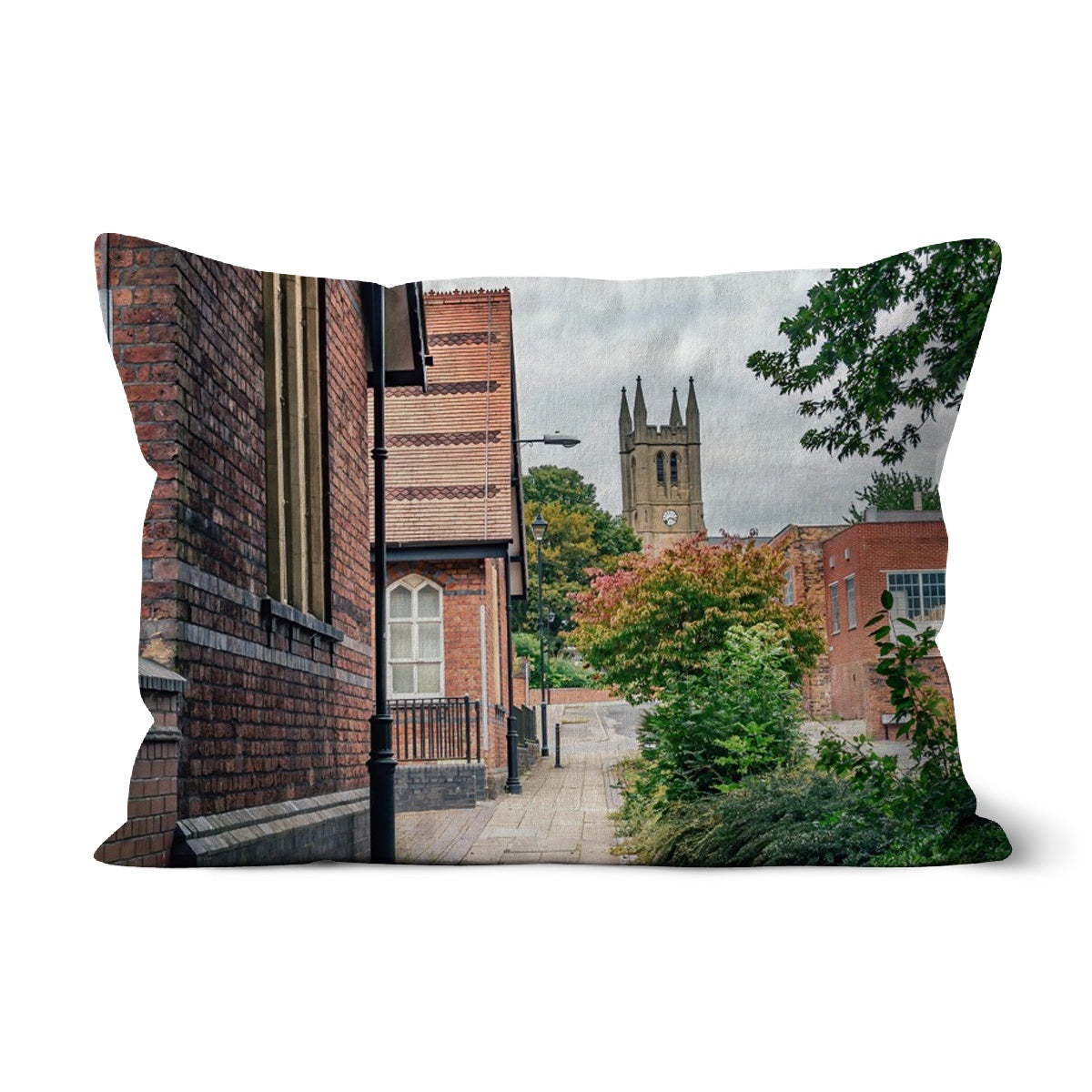 St James' Church from Webberley Lane, Longton Cushion