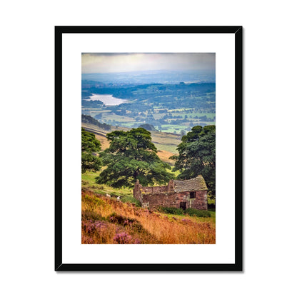 Overlooking Tittesworth Reservoir Framed & Mounted Print