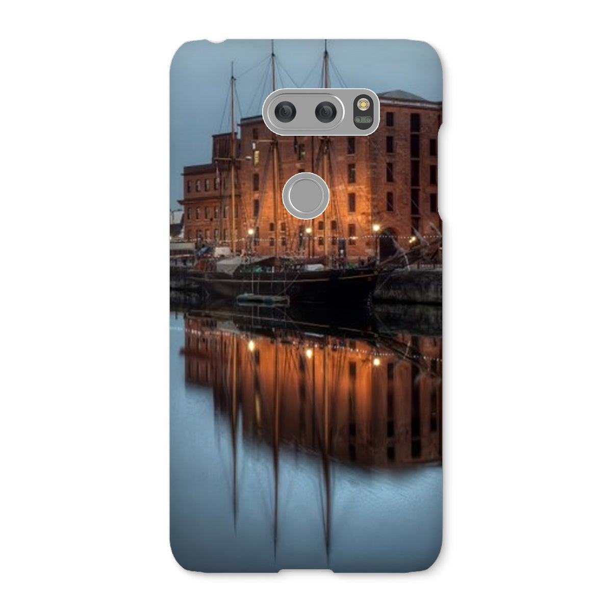 Dusk at Merseyside Maritime Museum Snap Phone Case