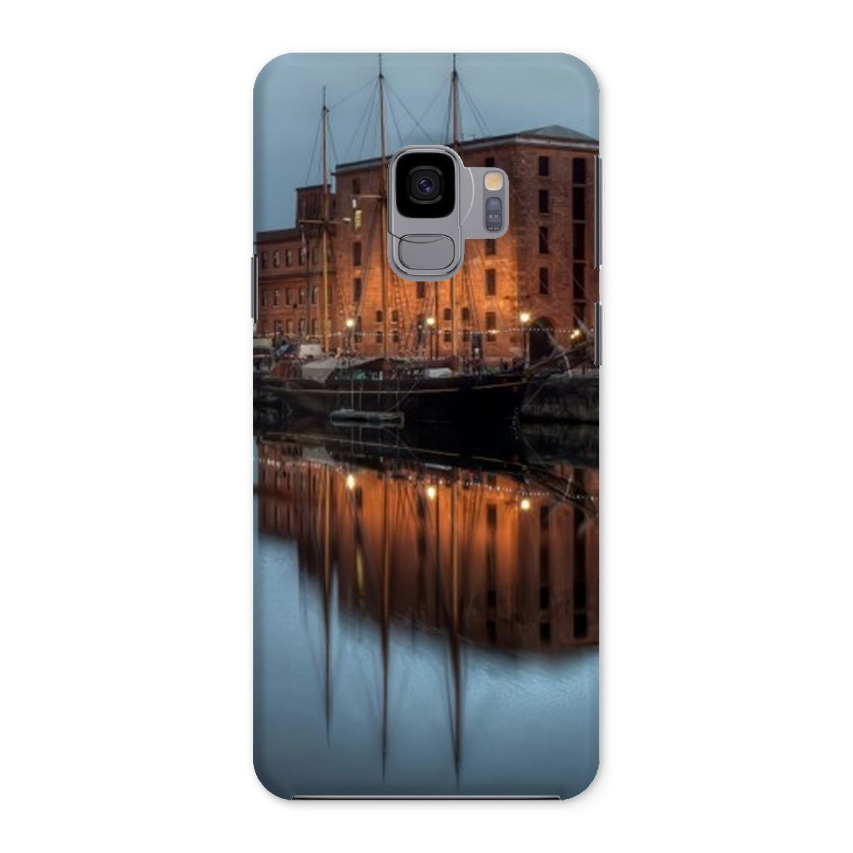 Dusk at Merseyside Maritime Museum Snap Phone Case