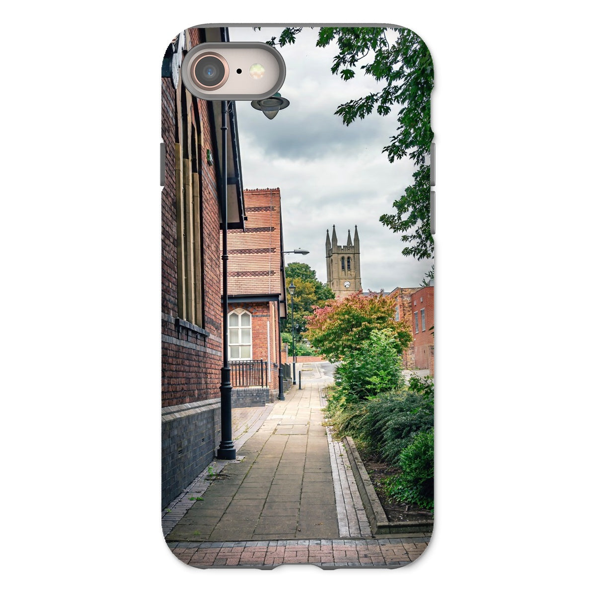 St James' Church from Webberley Lane, Longton Tough Phone Case