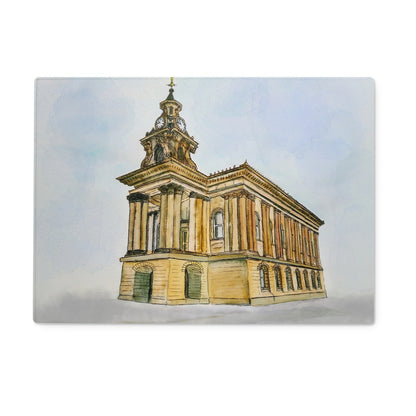 Burslem Town Hall Glass Chopping Board