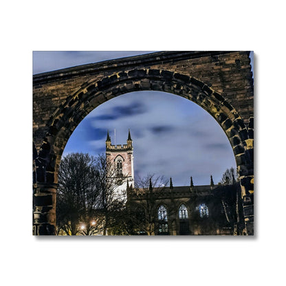 Stoke Minster at Night Canvas