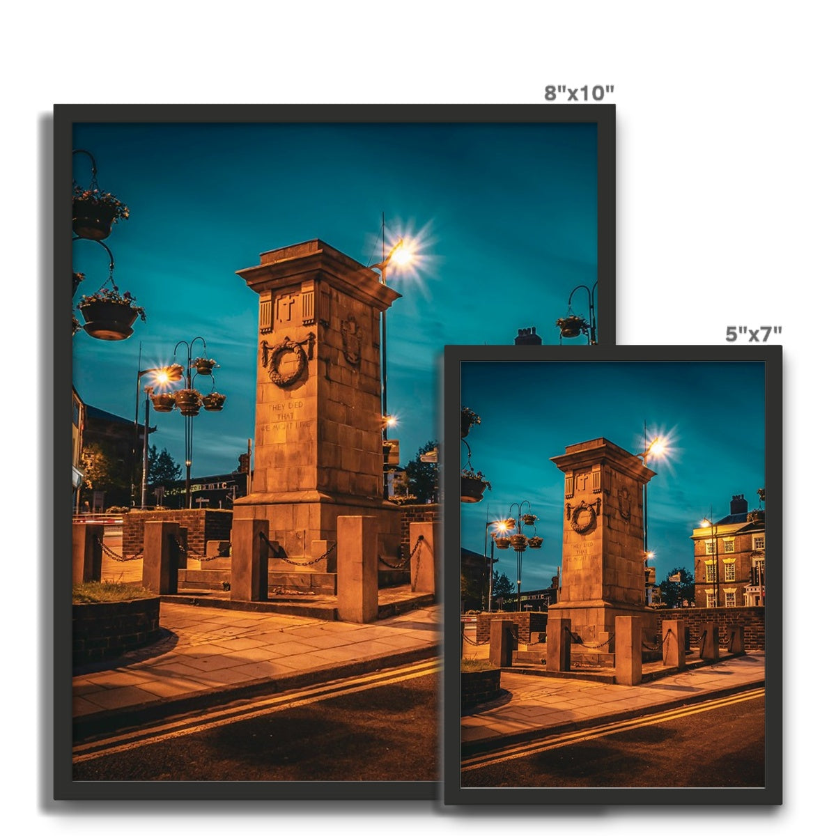 Remembrance at Dusk Framed Photo Tile