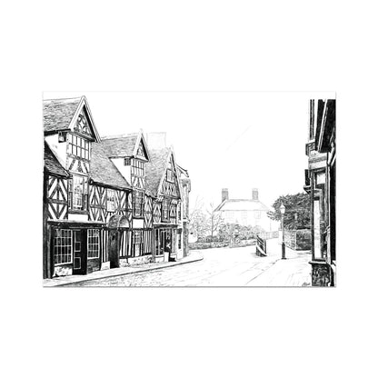 The Tudor House, Cheadle Hahnemühle Photo Rag Print