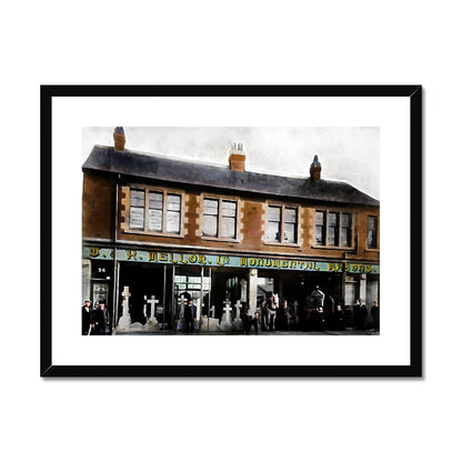 W & R Mellor Ltd, Moorland Road, Burslem Framed & Mounted Print