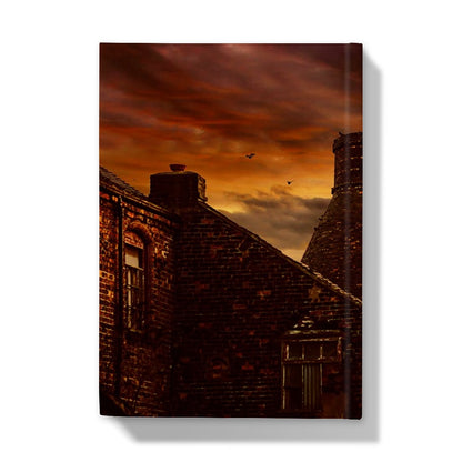 A Potteries Sunset Hardback Journal