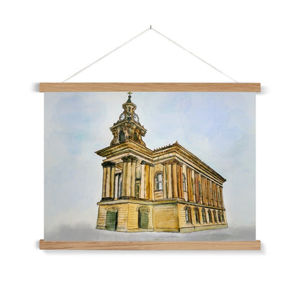 Burslem Town Hall Fine Art Print with Hanger