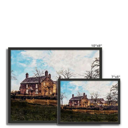 Abbey Farm, Abbey Hulton Framed Photo Tile