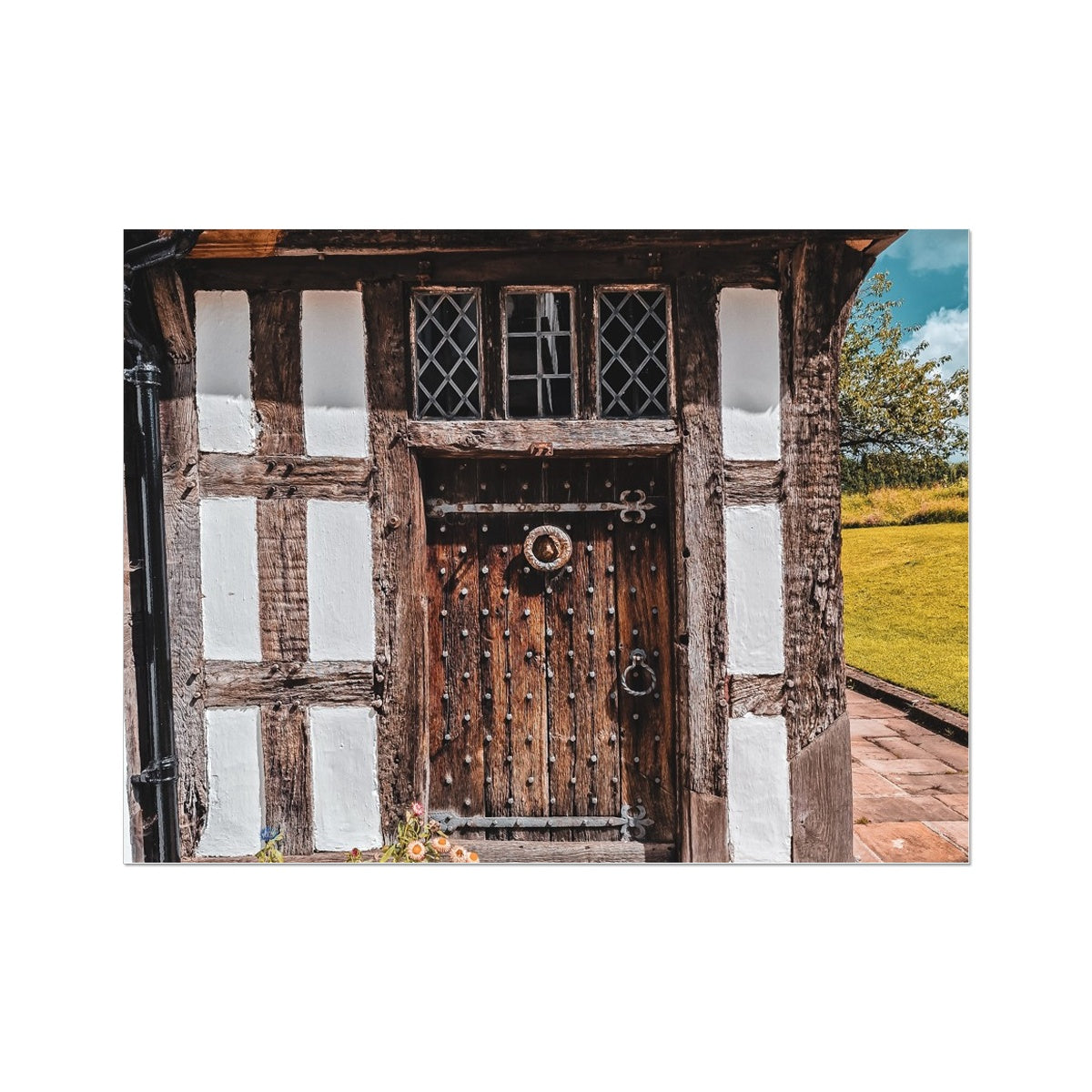 The Farmhouse Door Wall Art Poster