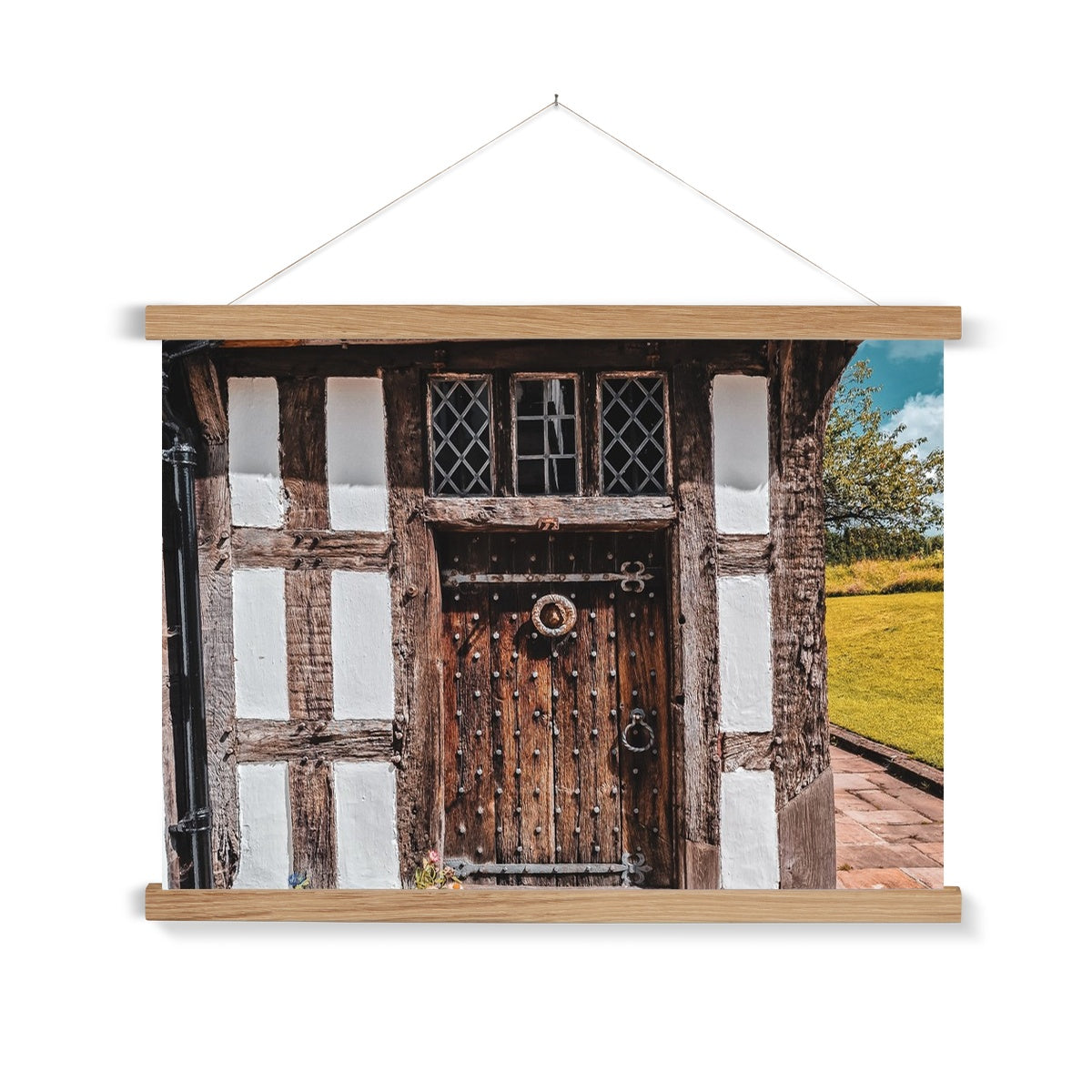 The Farmhouse Door Fine Art Print with Hanger