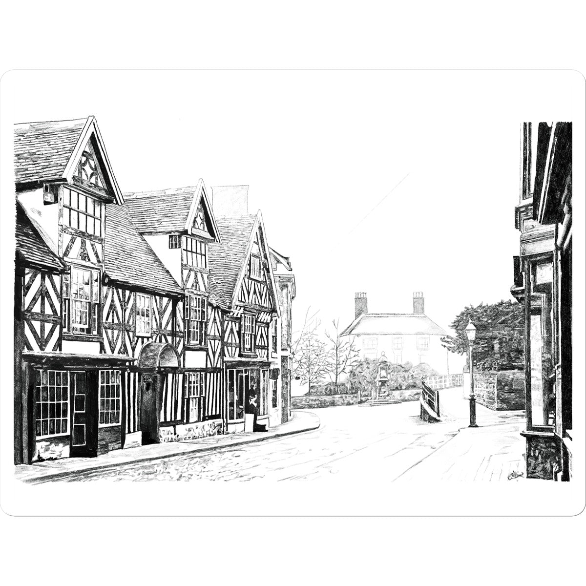 The Tudor House, Cheadle Sticker